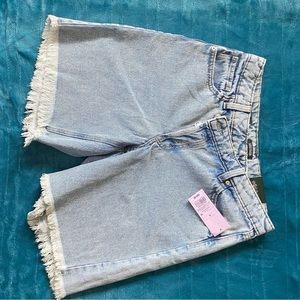 high rise bermuda shorts